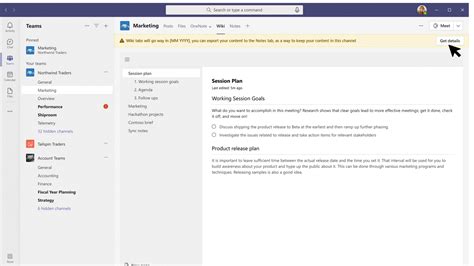 wiki microsoft teams